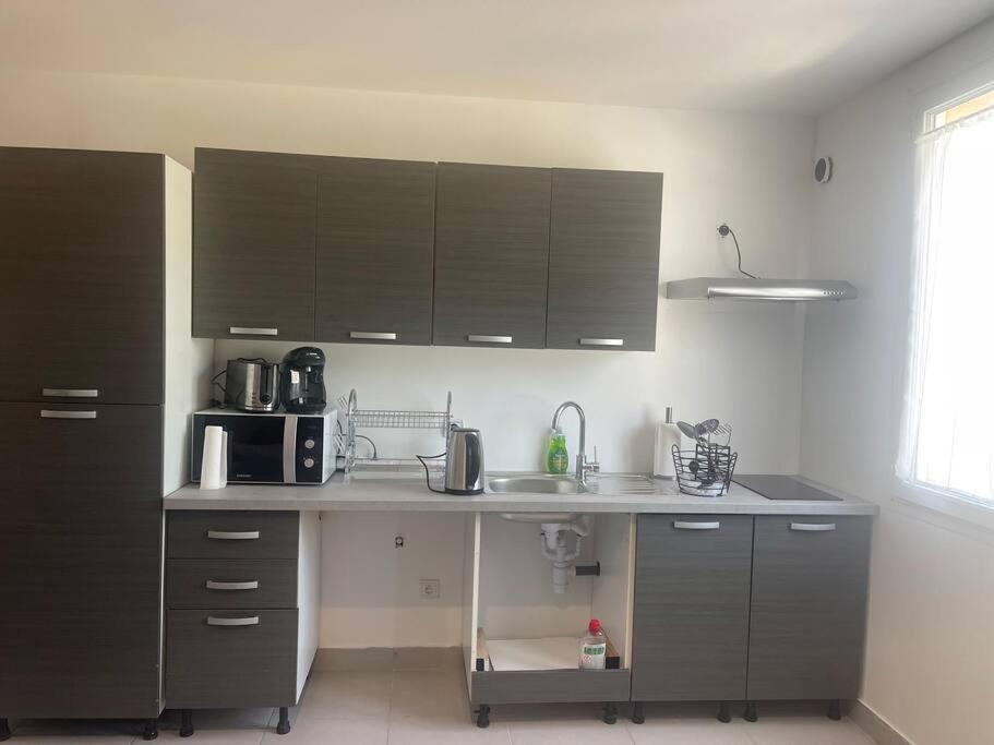 F3 Entier J - Proche Roissy-Villepinte-Paris Villiers-le-Bel Exterior foto